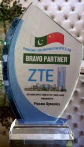 Bravo Partner award for Outstanding supplier Tower & Allied Partner 2016